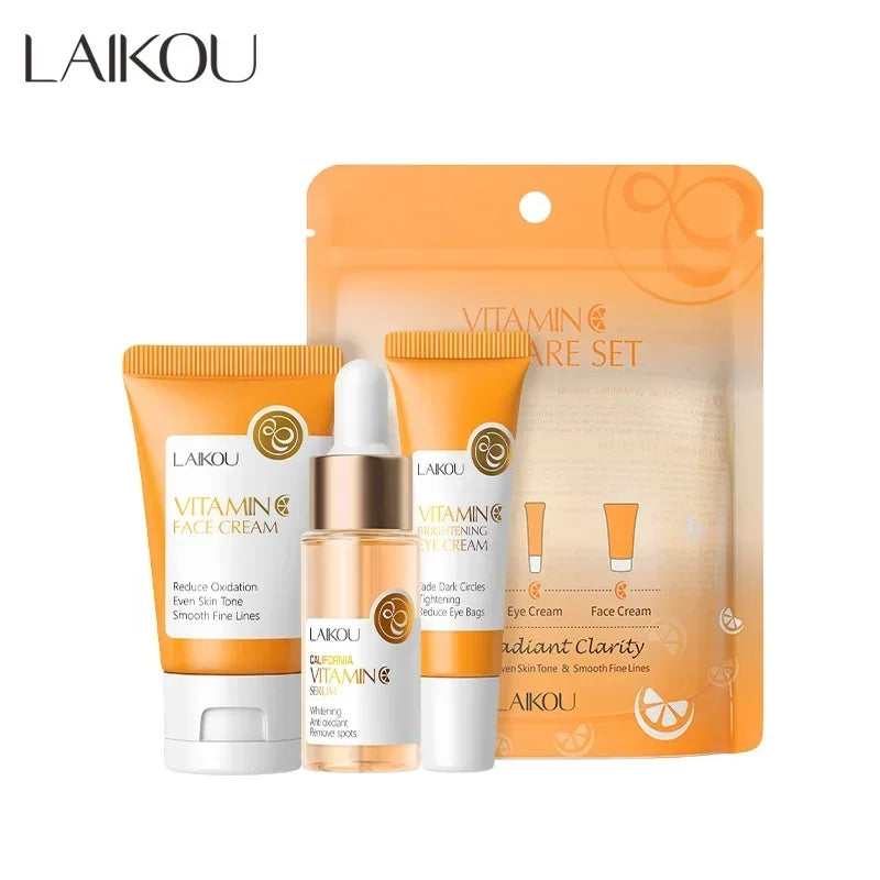 3pcs/Set LAIKOU Vitamin C Facial Set