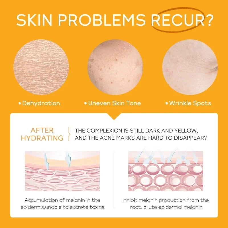3pcs/Set LAIKOU Vitamin C Facial Set